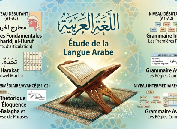 Étude de la Langue Arabe – Niveaux Débutant et IntermédiaireAvancé